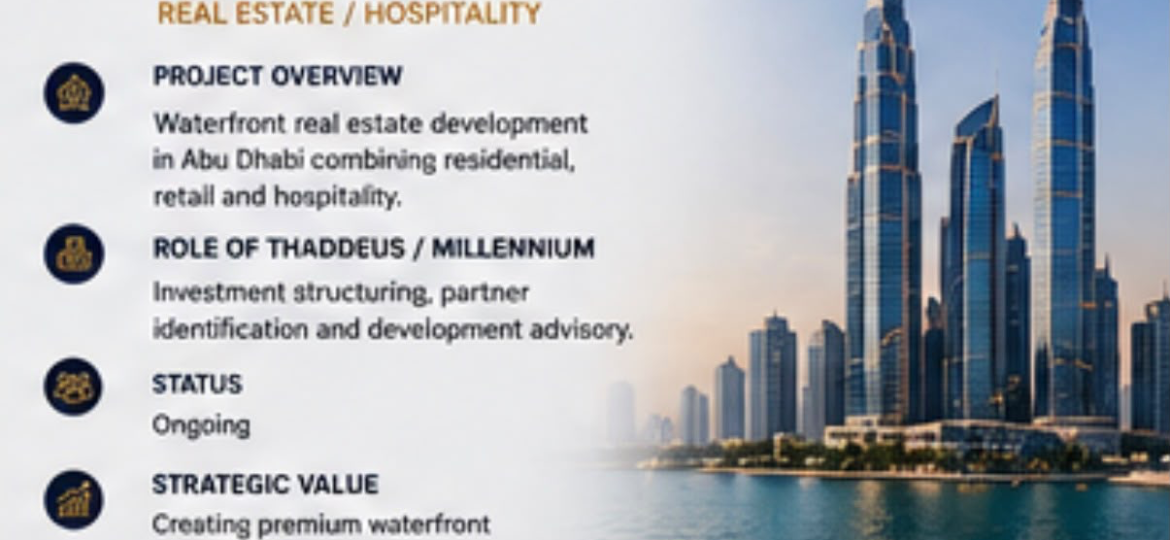 Article illustration: Abu Dhabi Waterfront: integrated real estate